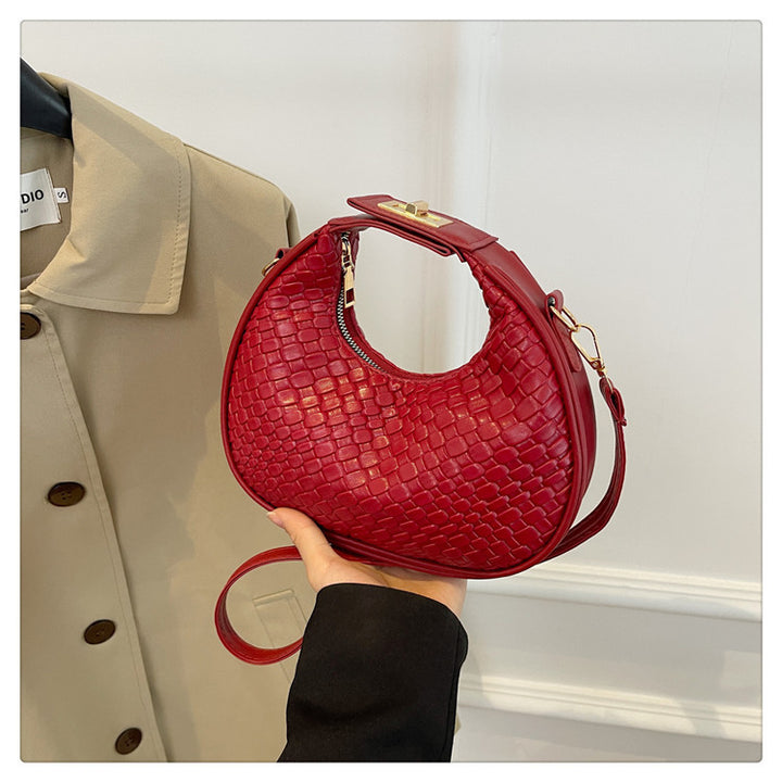 WoTextured Leder Hobo Tasche Karnz