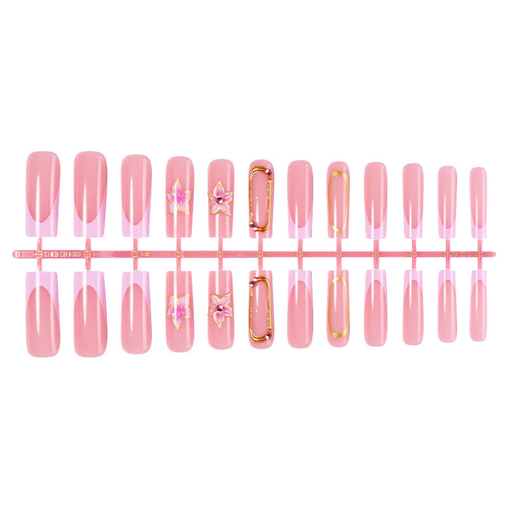 Elegante Dekorative Press-On Nagelkollektion Karnz 1788495683