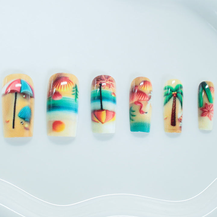 Küstenparadies Nagelkunst Karnz