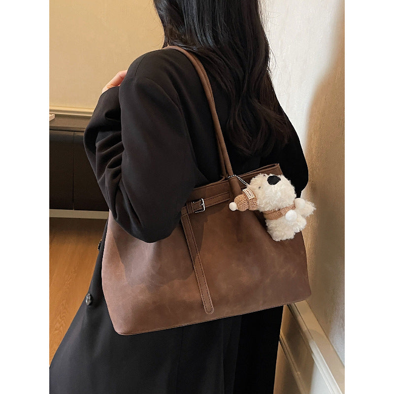 Premium Weiches Leder Tote Bag Karnz