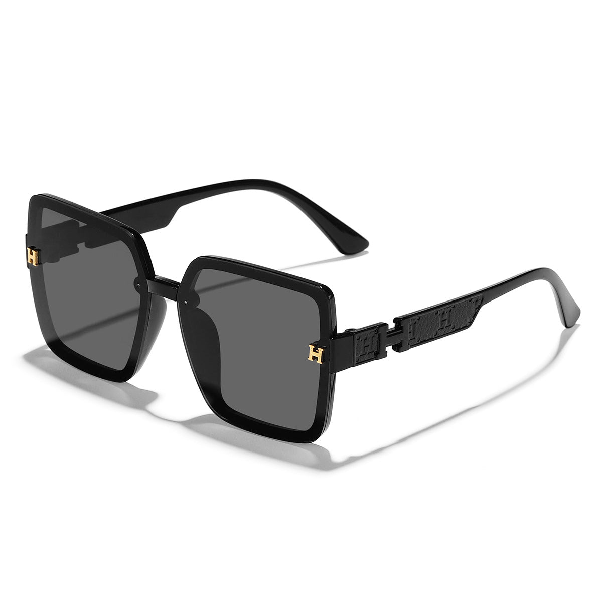 Damen oversized modische Sonnenbrille mit elegantem Farbverlauf Karnz