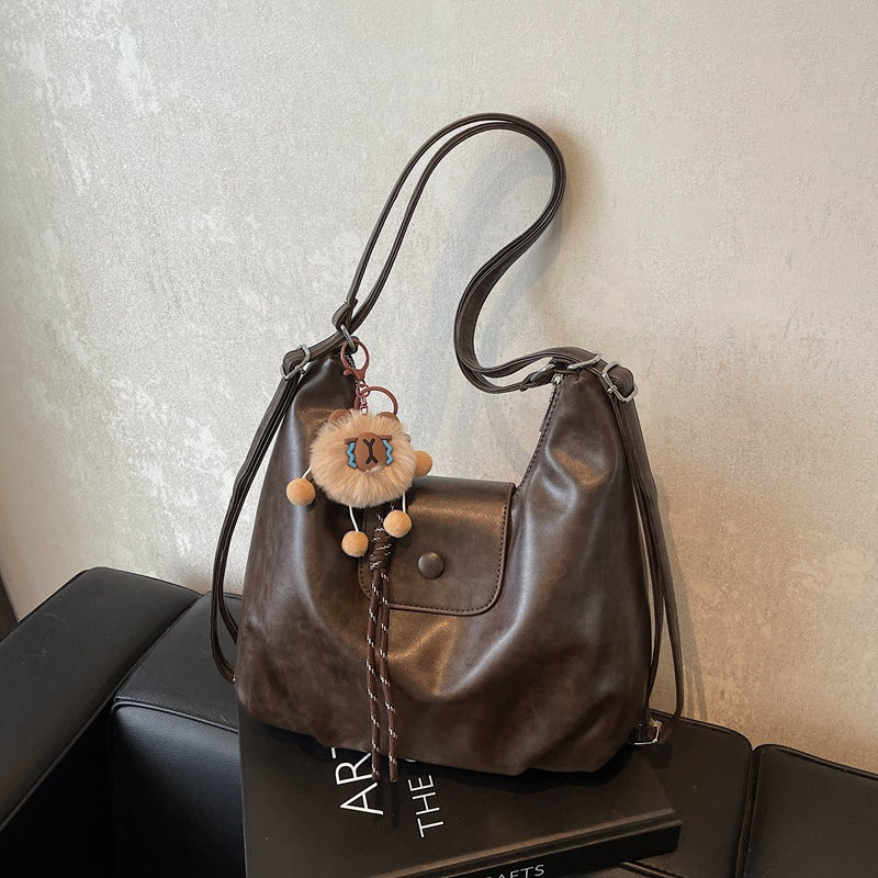 Moderne Schultertasche mit Praktischem Klappenverschluss Karnz