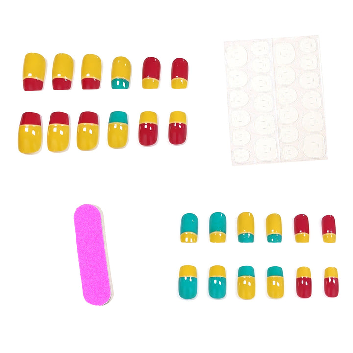 Farbenfrohe Nail Art Verbesserungen Karnz