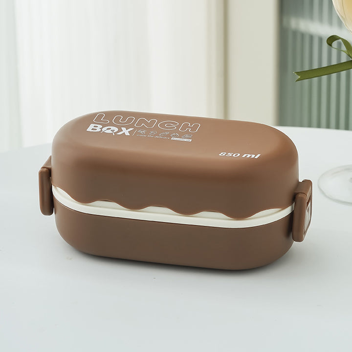 Vielseitige auslaufsichere Lunchbox mit sicherem Verriegelungsmechanismus