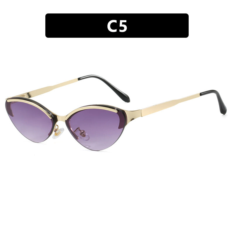 Damen Cat-Eye Sonnenbrille mit elegantem Gestell und UV-Schutz Karnz