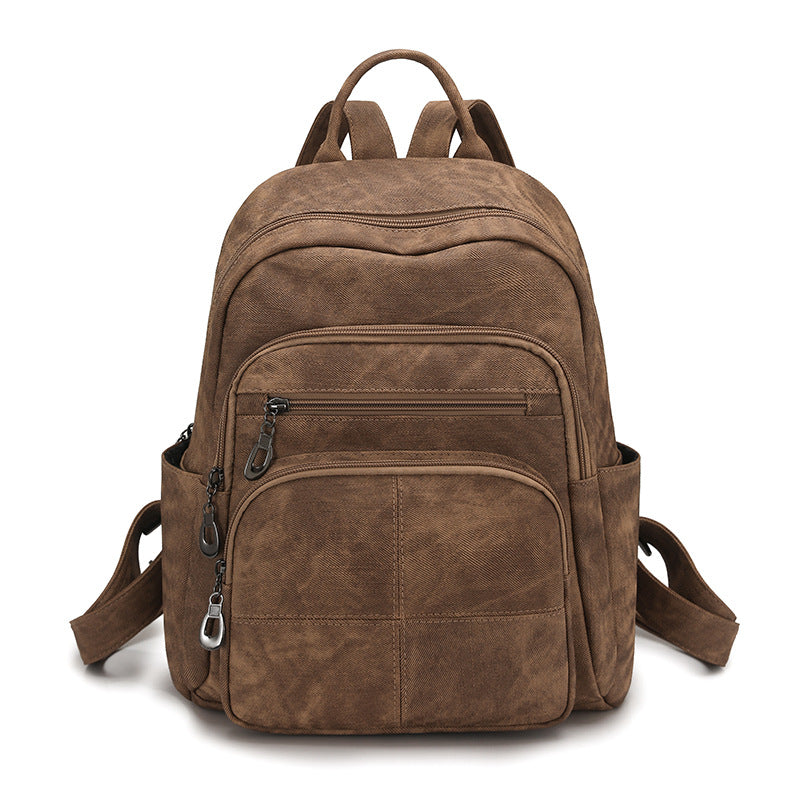 Vintage Leder Rucksack Karnz