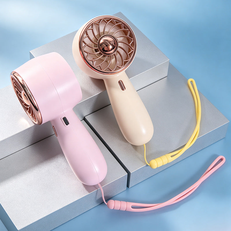Damen Tragbarer Handventilator mit ergonomischem Design und leistungsstarkem Akku Karnz