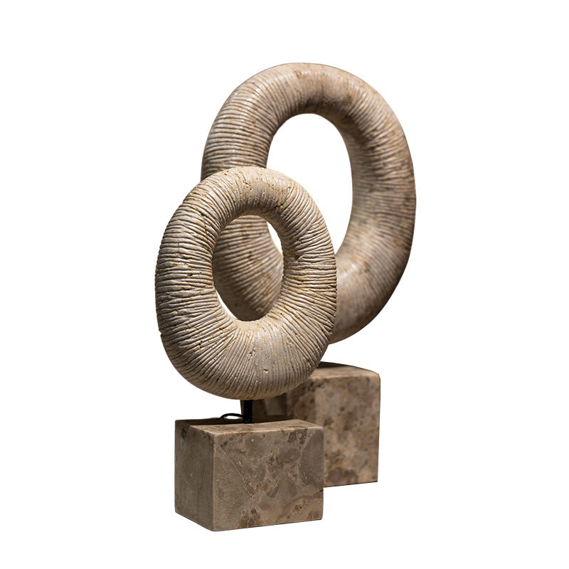 Künstlerische dekorative Wellenform-Skulptur