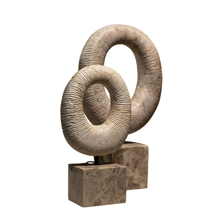 Künstlerische dekorative Wellenform-Skulptur