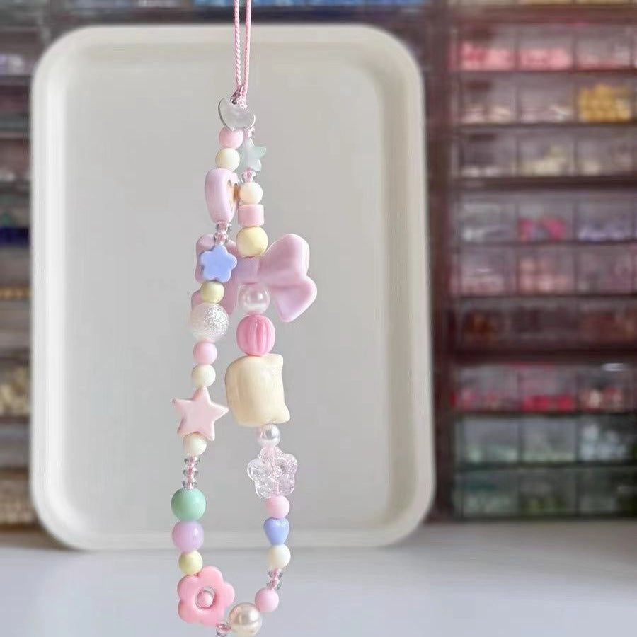 Verspielt Themed Beaded Charm Halskette Karnz