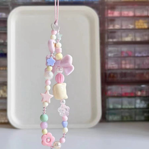 Verspielt Themed Beaded Charm Halskette Karnz