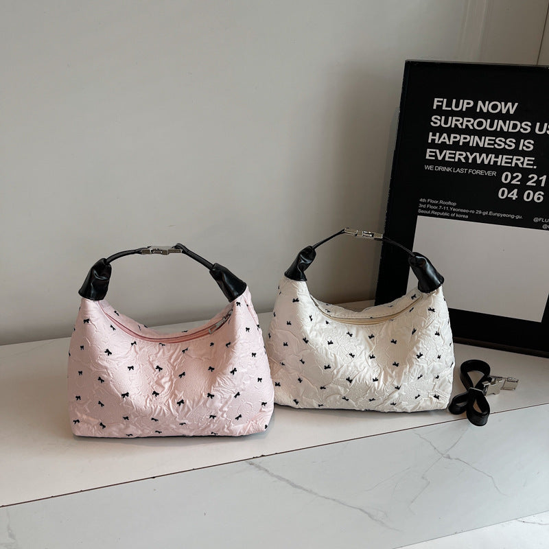 Gestepptes florales Schulterhandtasche Karnz