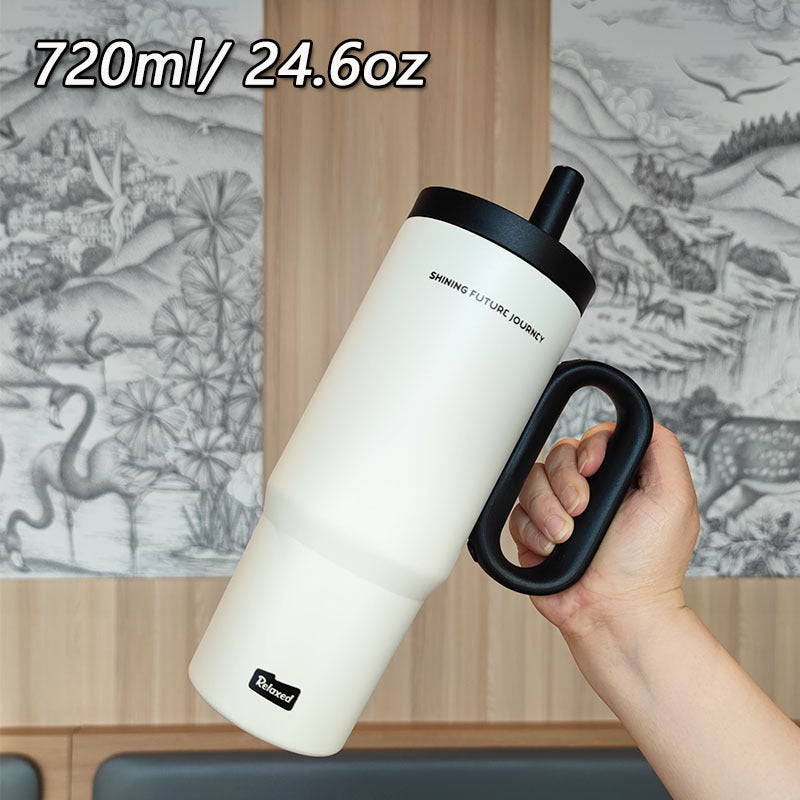 Damen isolierter Trinkbehälter mit ergonomischem Griff Karnz