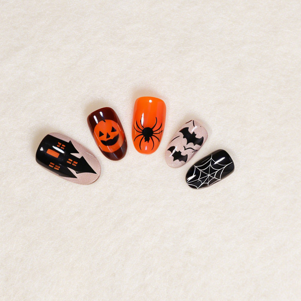 Halloween-Themen Press-On Nail Art Kit Karnz