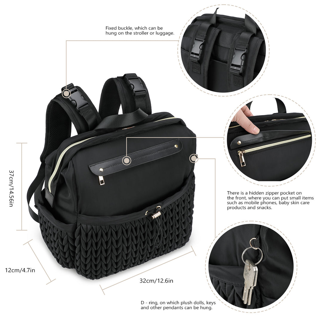 Eleganter und Geräumiger Wickelrucksack Karnz