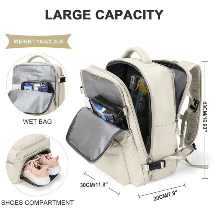 Vielseitiger Laptop-Rucksack mit Intelligentem Organisationssystem Karnz