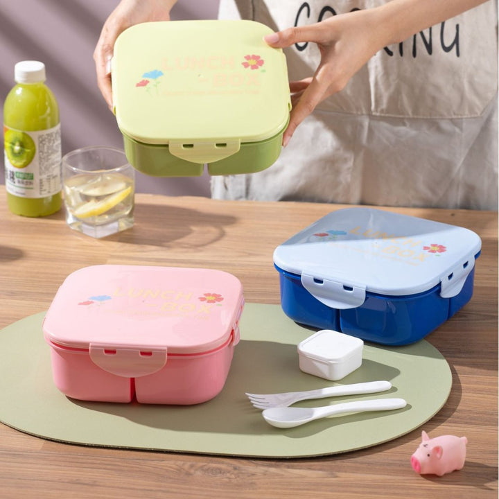 Stapelnbare Mehrfächer-Lunchbox
