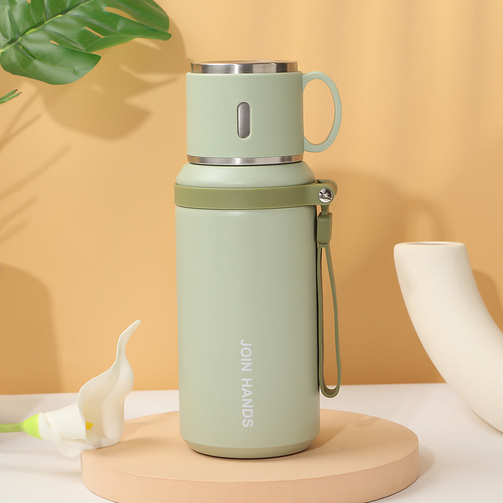 Damen Isolierte Trinkflasche mit doppelter Wand Karnz