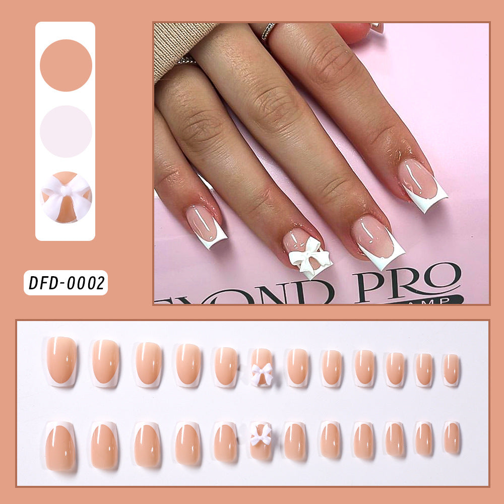 Elegante Press-On Nagelspitzen Set Karnz