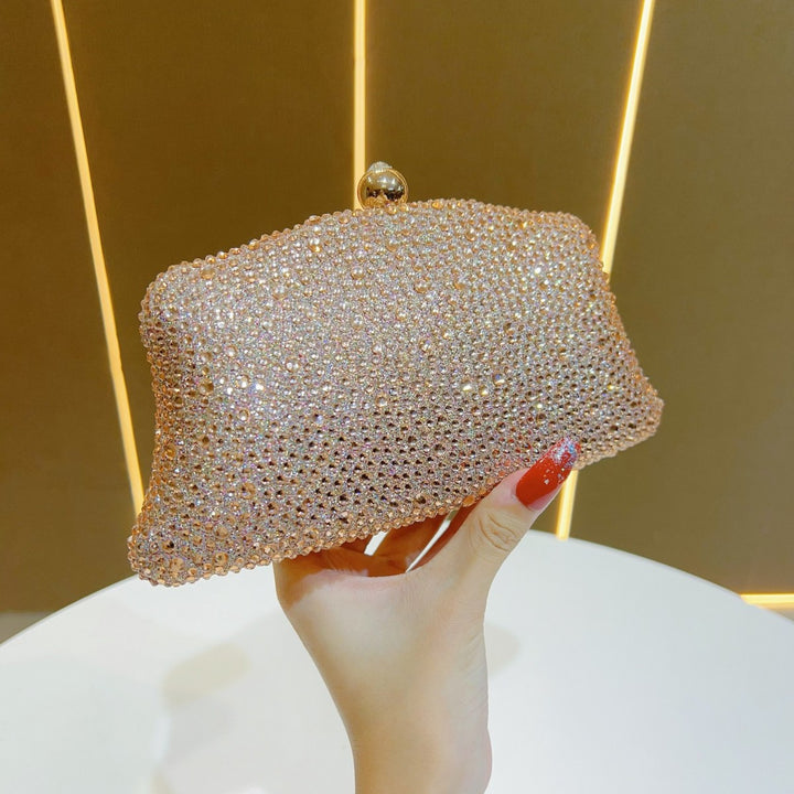 Strassbesetzte Abendclutch