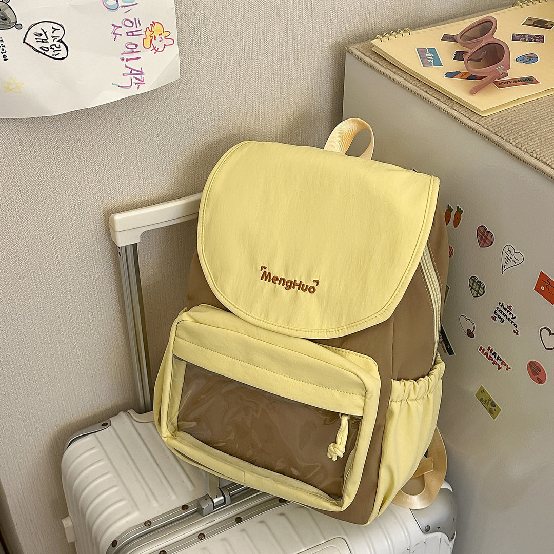 Stylische transparente Utility-Rucksack Karnz