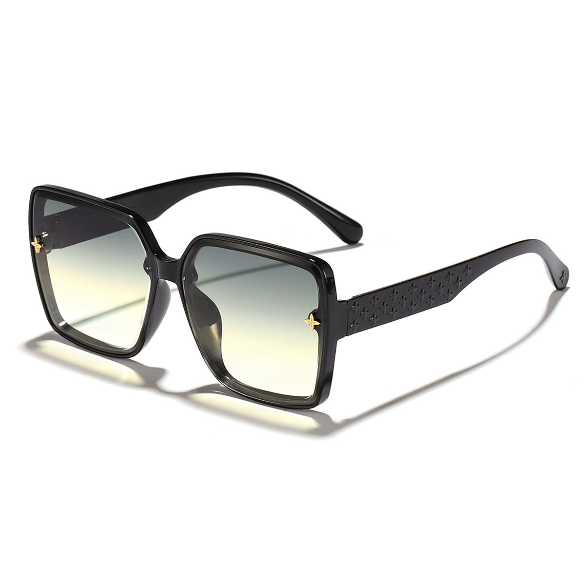 Damen oversized Sonnenbrille mit elegantem Rahmen und UV-Schutz Karnz