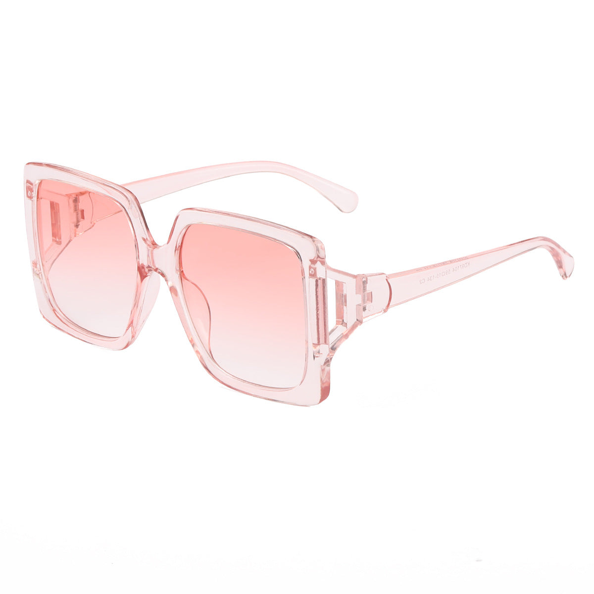 Damen modische oversized Sonnenbrille mit Gradient-Gläsern Karnz