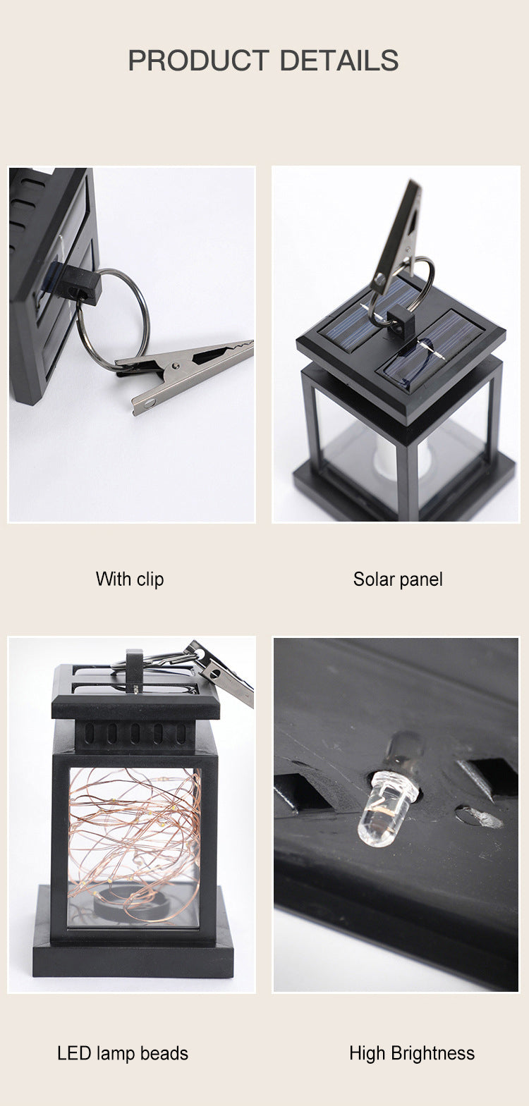 Moderne Solar Star Kerze ABS wasserdichte LED Außenlichter | Karnz