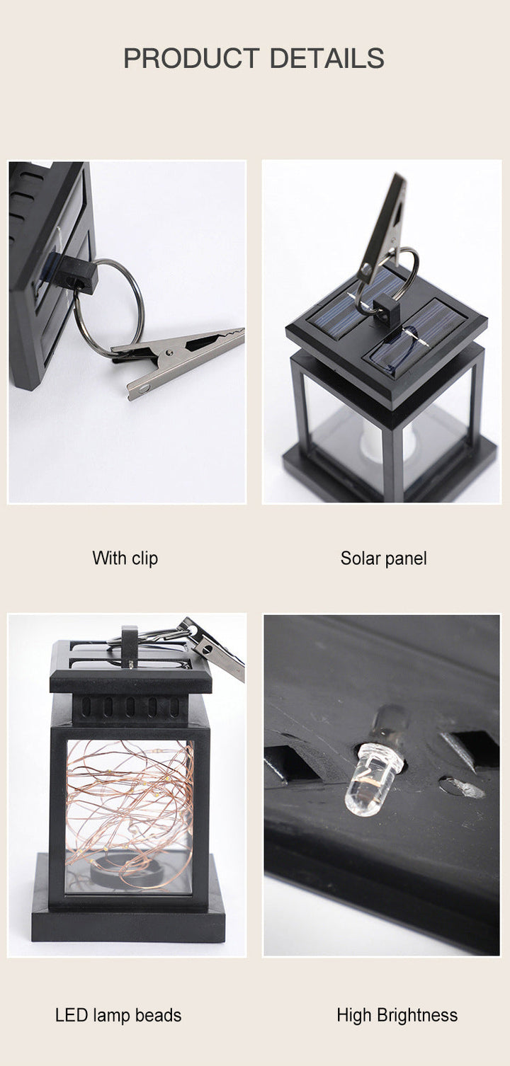 Moderne Solar Star Kerze ABS wasserdichte LED Außenlichter | Karnz