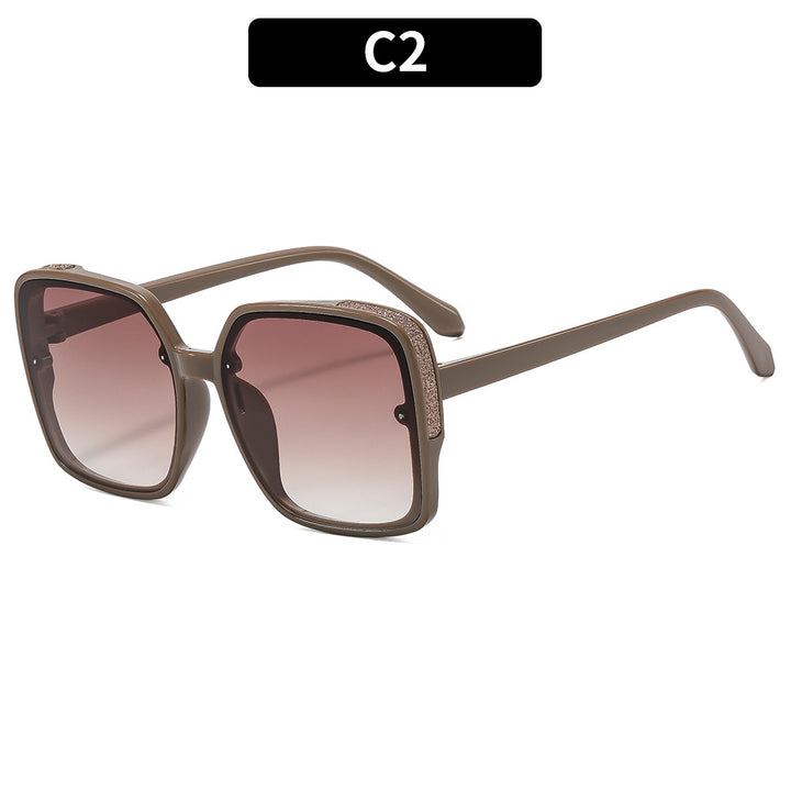 Modische Übergroße Sonnenbrille
