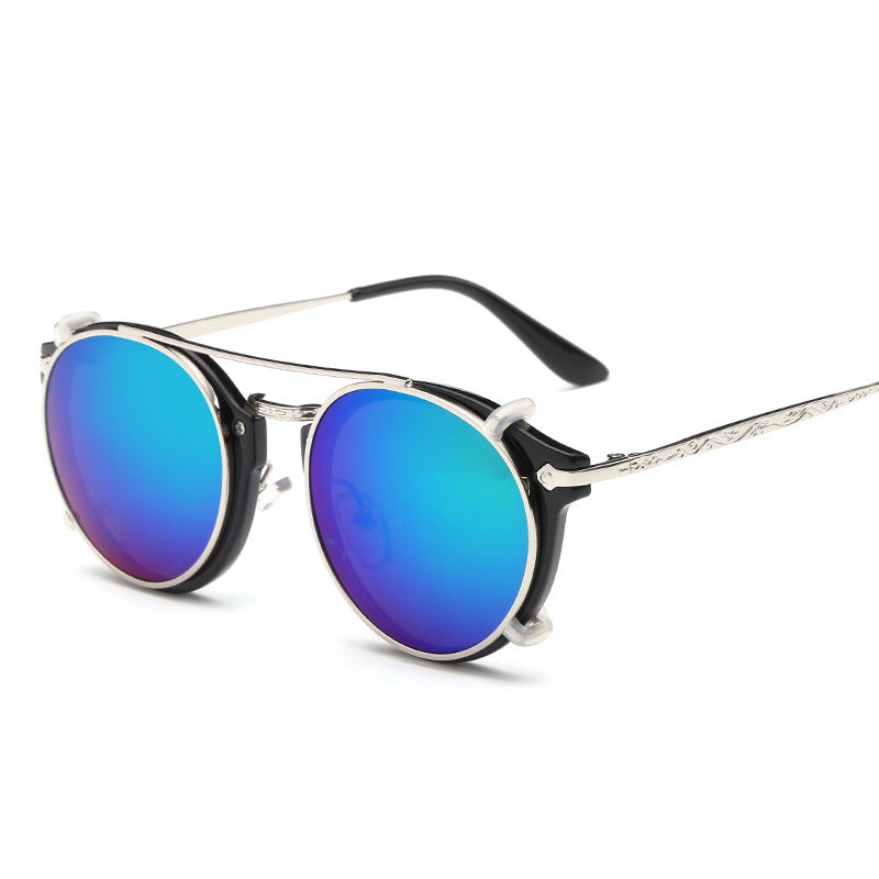 Damen designorientierte Sonnenbrille mit hochwertigem Metallrahmen Karnz