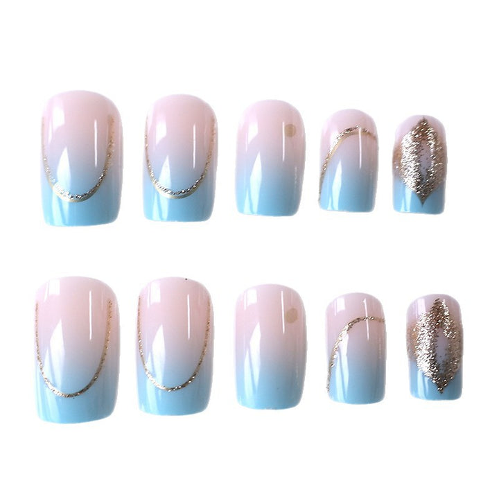 Elegante Ombre Nagelkunst Verbesserungen Karnz