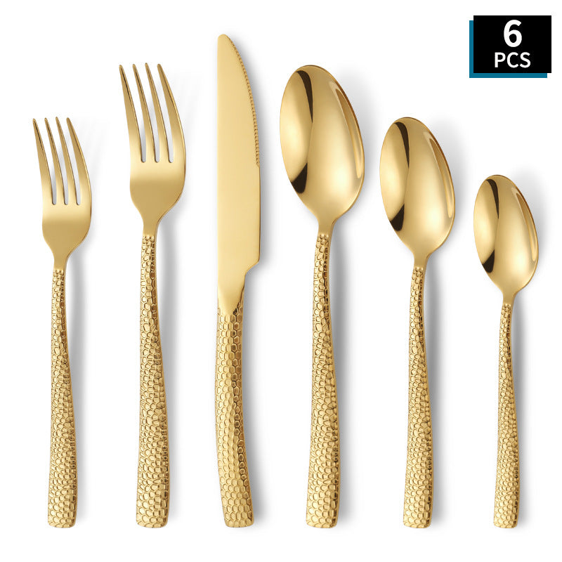 Stilvolles und Farbenfrohes Besteckset Aus Edelstahl Karnz