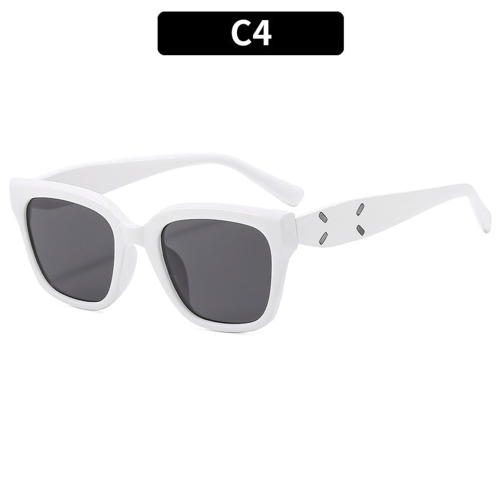 Avant-Garde Quadrat Rahmen Sonnenbrille
