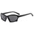 Damen Sportliche Sonnenbrille im trendy Gestaltung Karnz