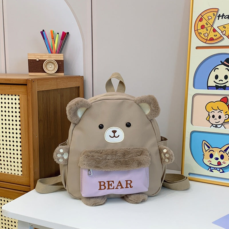 Plüschbär-Design-Rucksack