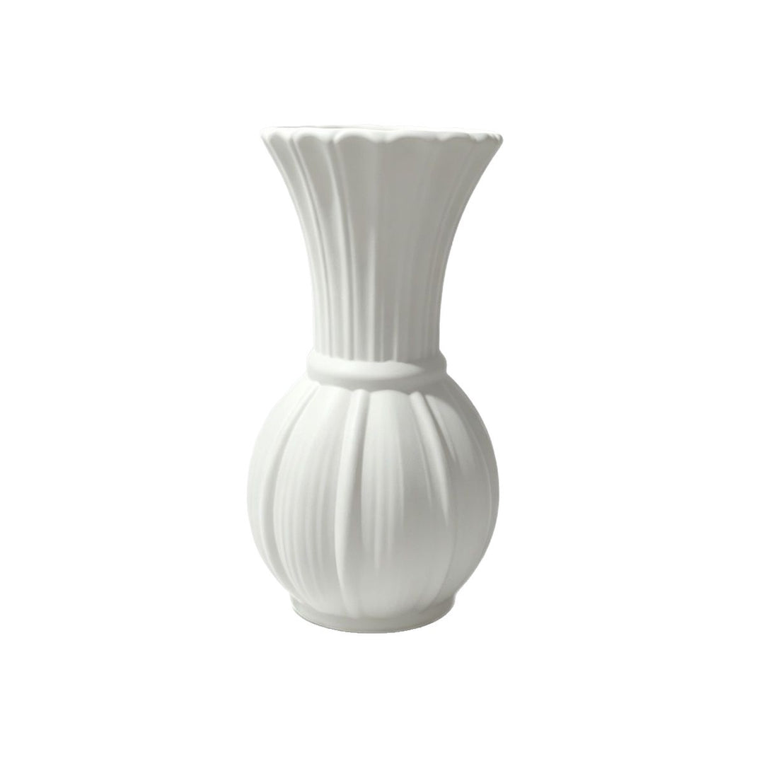 Elegante gerippte Blumenvase Karnz
