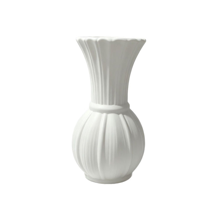 Elegante gerippte Blumenvase Karnz