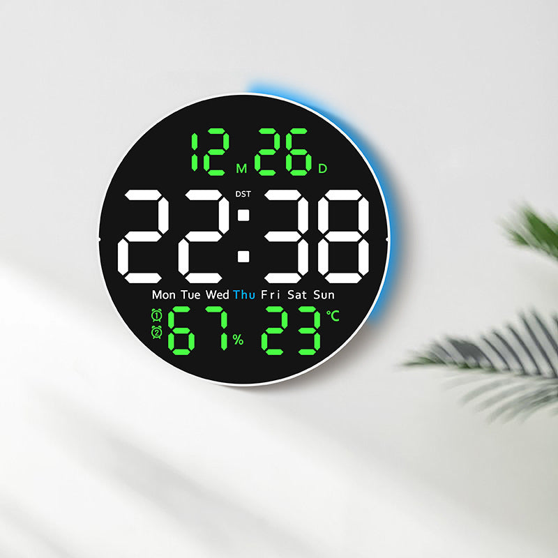 Digitaler LED-Wecker mit Hygrometer und Temperaturanzeige Karnz