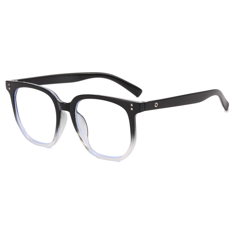 Damen Designer-Brille mit quadratischem Rahmen und flexiblem Material Karnz