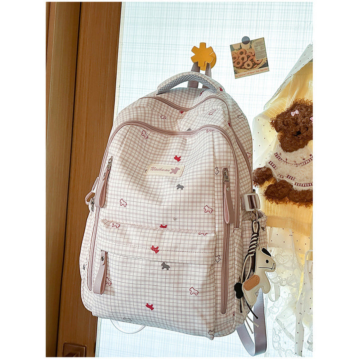 Gepunktetes Muster Rucksack