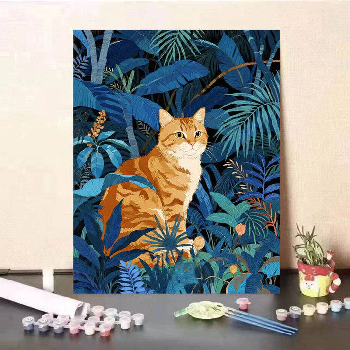 Kat-Themen Malen nach Zahlen Kunstset Karnz