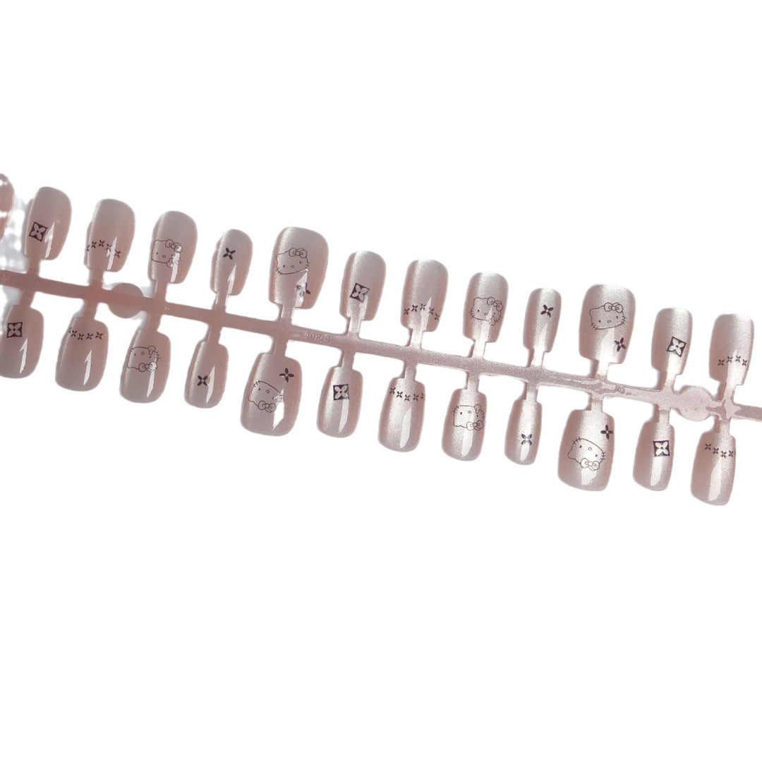 Charakter-Themen Press-On Nagelkunst Set