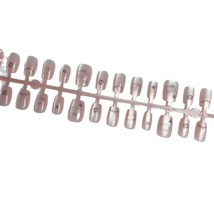 Charakter-Themen Press-On Nagelkunst Set