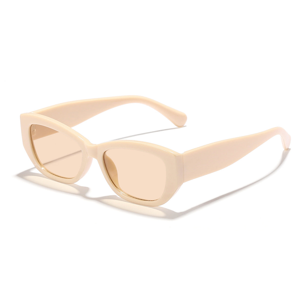 Damen Cat-Eye Sonnenbrille mit robustem Rahmen und UV-Schutz Karnz