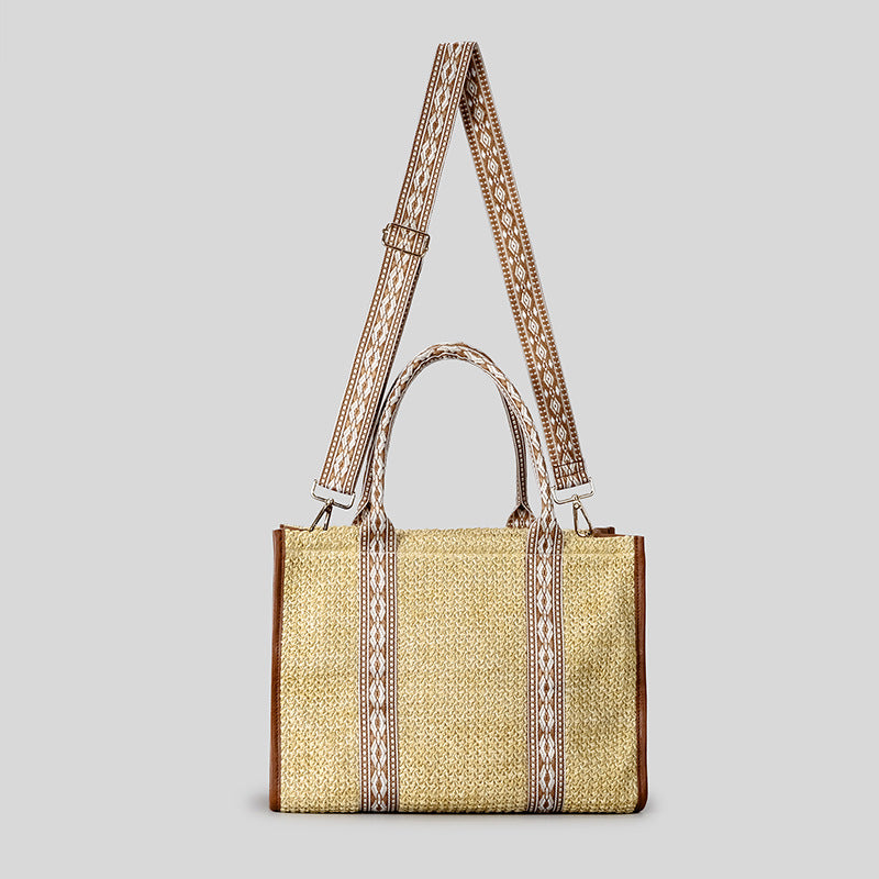 Handgewebte Strandtasche