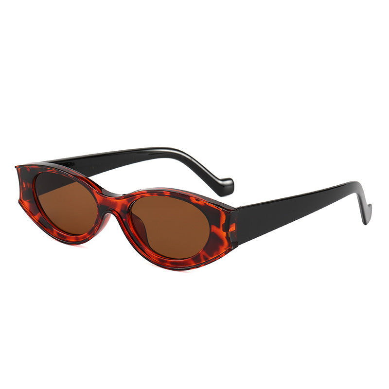 Damen Cat-Eye Sonnenbrille mit kontrastierendem Rahmendesign Karnz