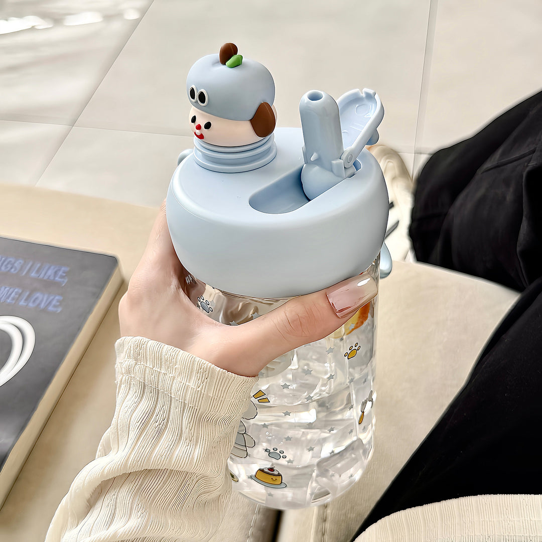 Unisex Trinkflasche mit fröhlichem Weihnachtsdesign Karnz
