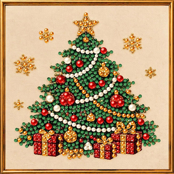 Festliche Weihnachtsbaum Dekoration