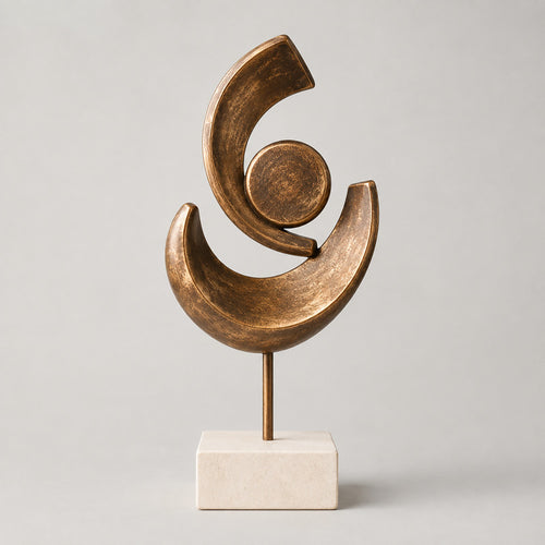 Abstrakte dekorative Tischskulptur